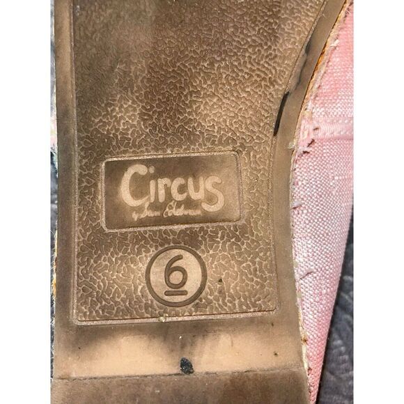 Sam Edelman Womens Size 6 Pink Sparkle Queen Bee Slip On Shoes - Picture 8 of 8